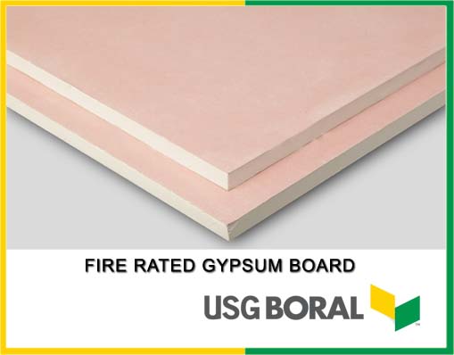 FIRE RATED GYPSUM BOARD