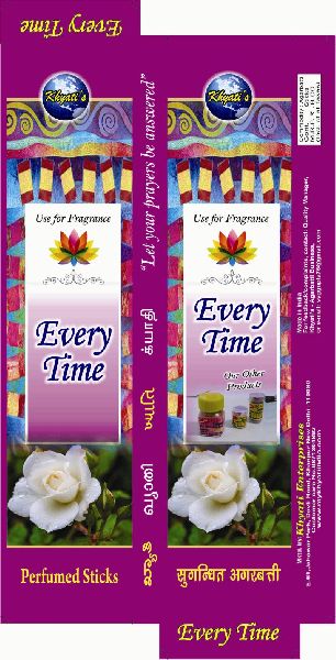 Every Time Perfume Incense Stick, for Fragrance, Packaging Type : Plastic Bottle