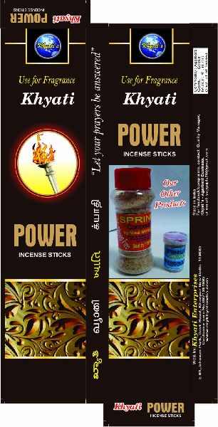 Khyati Flower Power Incense Stick, for Fragrance
