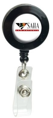 Domed Retractable Badge Holder