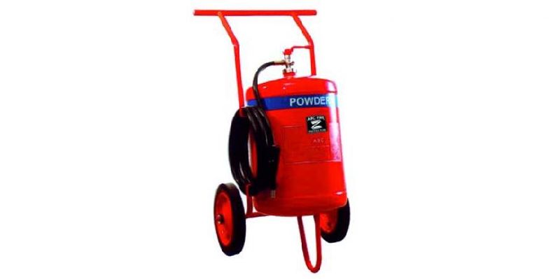 Multipurpose ABC Trolley Mounted Fire Extinguishers