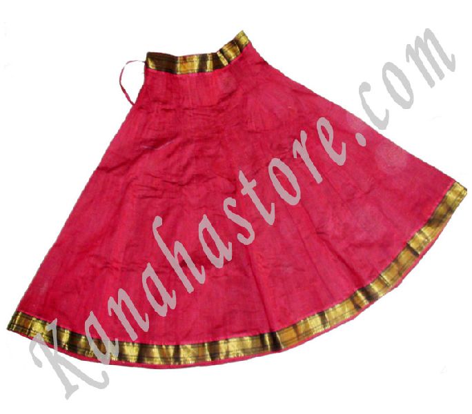 Gold Border Gopi Skirt