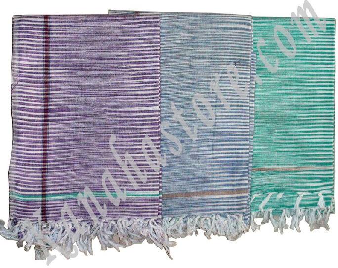 Kadhi cotton Gamcha - Traditional Indian Bathing Towel