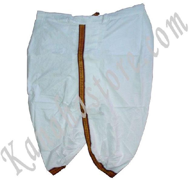 White Ready-Made Trouser Dhoti