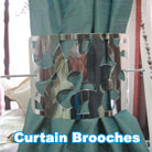 Curtain Brooches