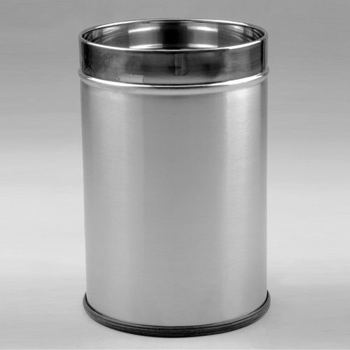 Stainless Steel Plain Dustbin