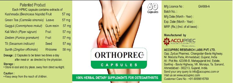 Osteoarthritis Herbal Medicine