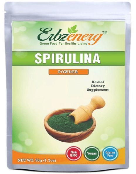 50grams Erbzenerg Spirulina Powder