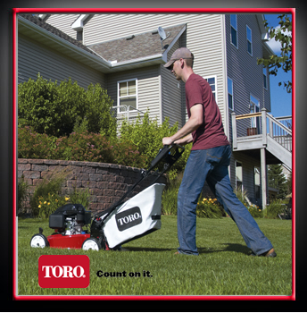 TORO SELFPROPELLED WALK BEHIND LAWN MOWER