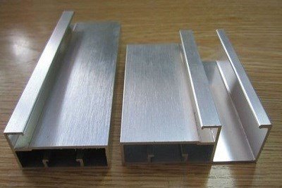 Aluminium Chemical Coated Aluminum Shutter Profiles, for Garage, Mall, Office, Shop, Technics : Cold Drawn