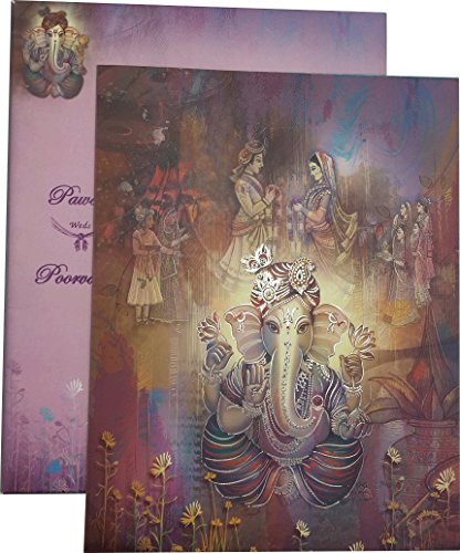 Ganesh Wedding Card