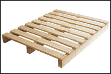 rack system wooden pallet