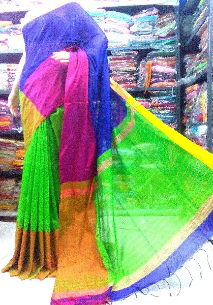 Silk Cotton MAHA Par Saree
