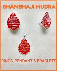 925 Silver Shambhaji Pendant