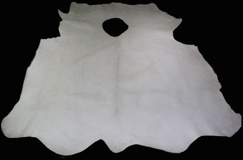 White Crust Leather