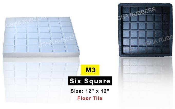 SIX Square Floor Tiles
