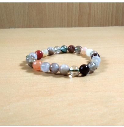 Crystal Phantom Beads Bracelet