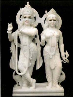 Radha Krishna Statue