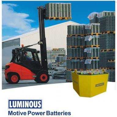 Traction Batteries for all range of Material Handling Equipments