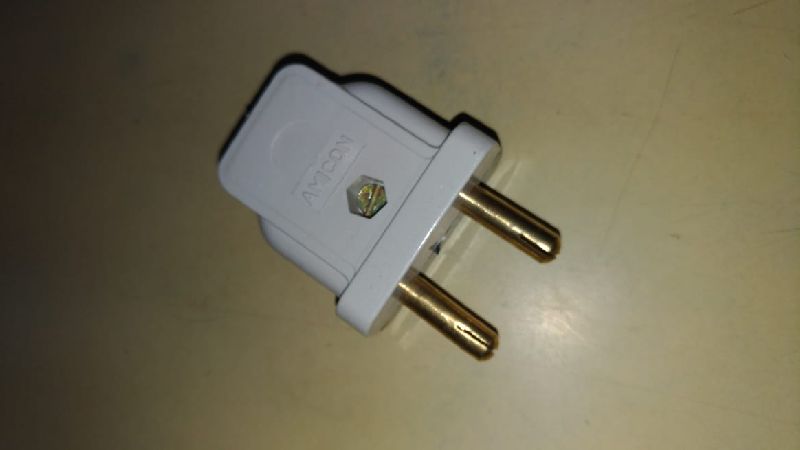 Plastic Two Pin Male Plug