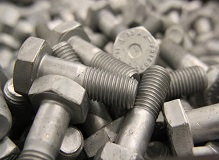 HOT DIP GALVANIZED BOLTS AND NUTS