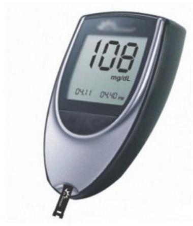 Blood Glucose Monitor, for Clinical, Hospital, Color : Black