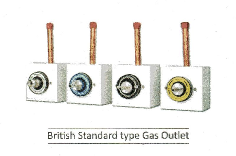 British Standard Type Gas Outlet