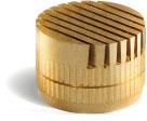 Brass Slotted Taper Core Box Air Vents
