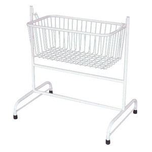 Stainless Steel Hospital Baby Crib
