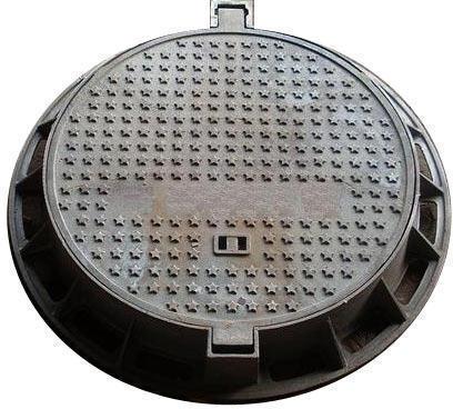 Round SS Manhole Covers, Application: Construction