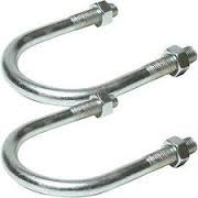 U Clamps With Nut & Washer