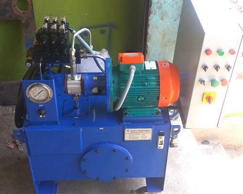 Hydraulic Power Pack With PLC