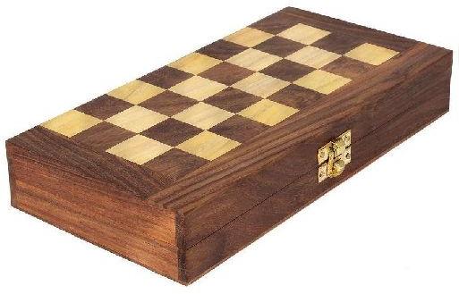 Wooden SO POWER FOLDING CHESS, Packaging Type : box