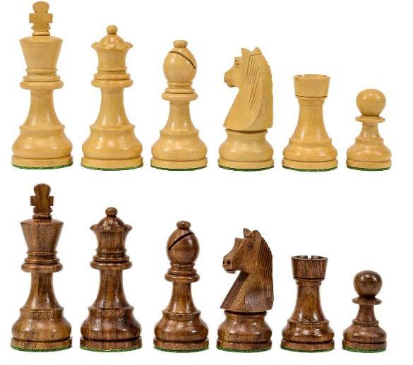 SO Power wood chess pieces