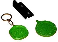 Plastic Moulded Key chains and plastic hinge