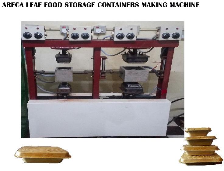 Areca leaf Food storage containers making machines