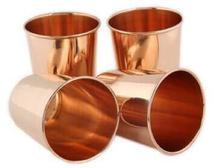 Copper Plain Tumbler, for Office, Certification : ISO Certified