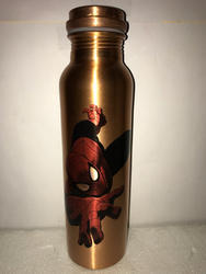 Spiderman Print Copper Bottle, Certification : ISO Certified