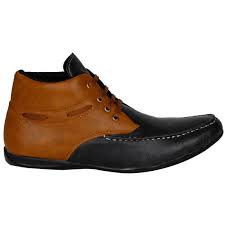 Mens Brown and Tan Oxford Shoes