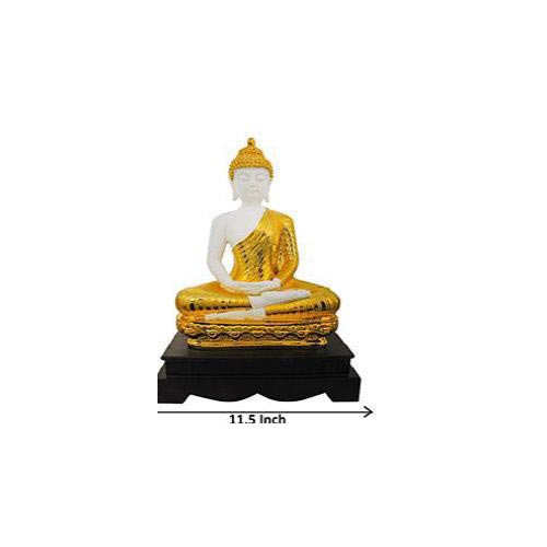 Gold Plated Buddha Statue, for School, Home, Banquets, etc.
