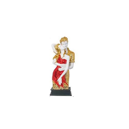 Gold Plated Couples Statue