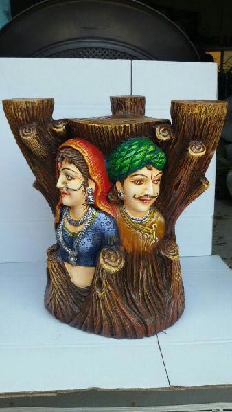 Marble Dust Married Couple Statue