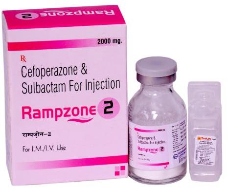 Cefoperazone and Sulbactam 2000mg Injection