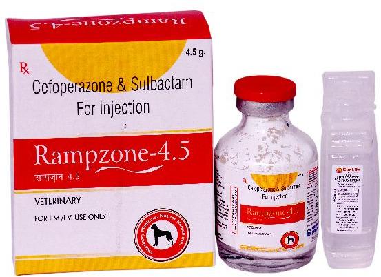 Cefoperazone and Sulbactam 4.5gm Injection