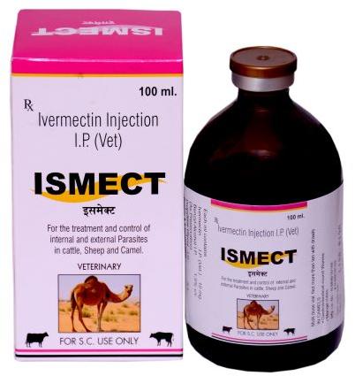 Ivermectin 100ml Injection, Medicine Type : Allopathic