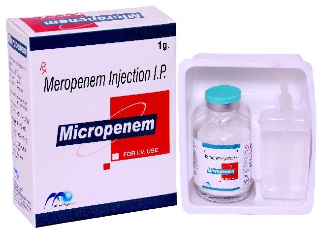 Meropenem Injection, for Clinical, Hospital, Grade : Medicine Grade