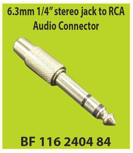 RCA Audio Connector