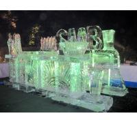 Carving Ice Block