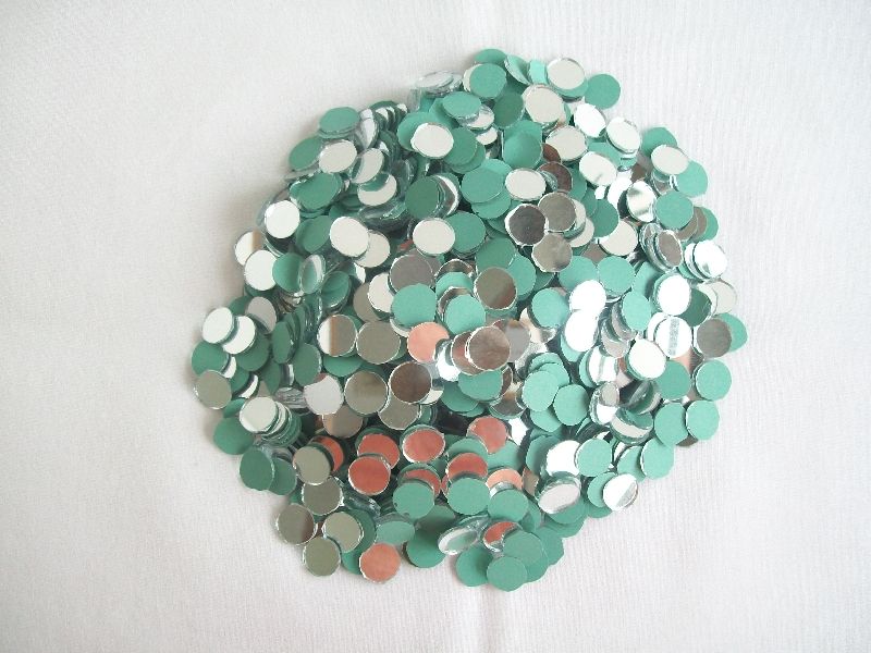 round Shape Mirror Beads