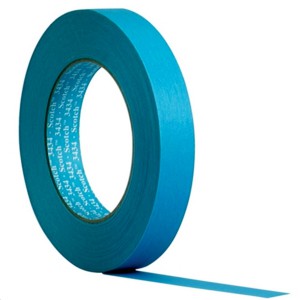 blue masking tape